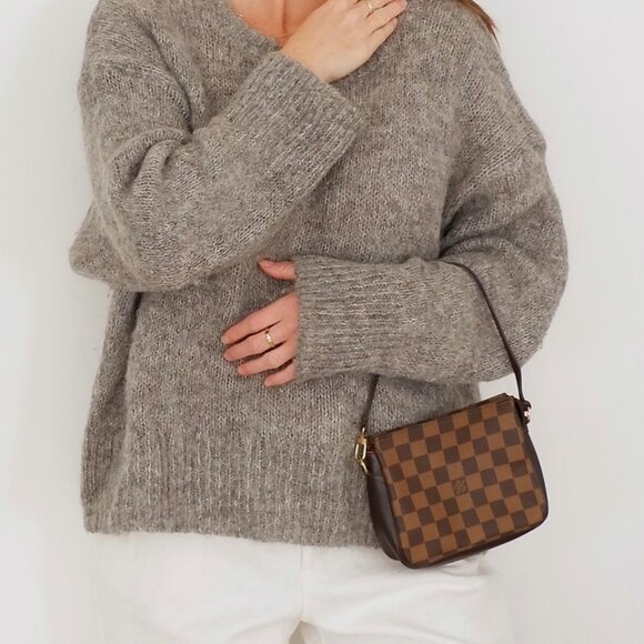 Authentic Preowned Louis Vuitton Damier Ebene Trousse Shoulder Bag - Picture 15 of 15